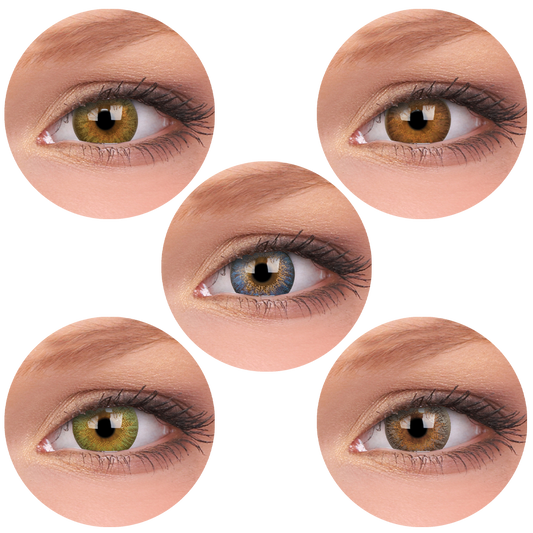 10 Pack Rainbow 1 Contact Lenses
