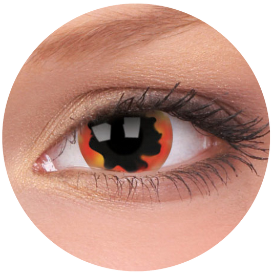 Mini Sclera - Blackhole Sun Contact Lenses