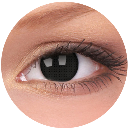 Black Screen Contact Lenses