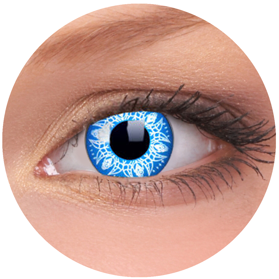 Blue Artist Contact Lenses