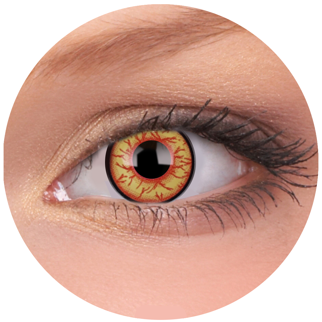 Crazy Clown Contact Lenses