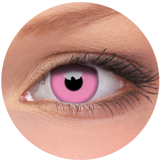 Glow Pink UV reactive Contact Lenses
