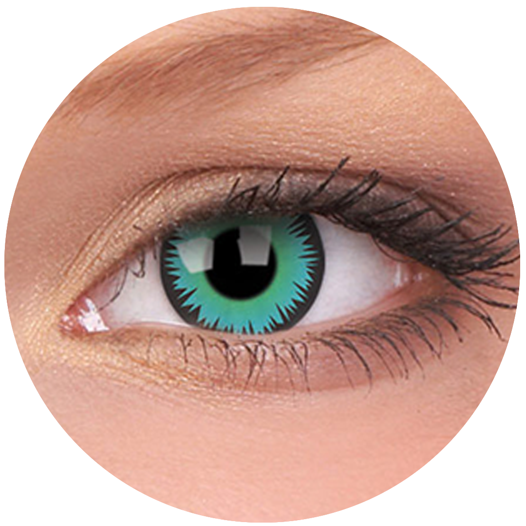 Green Werewolf Contact Lenses