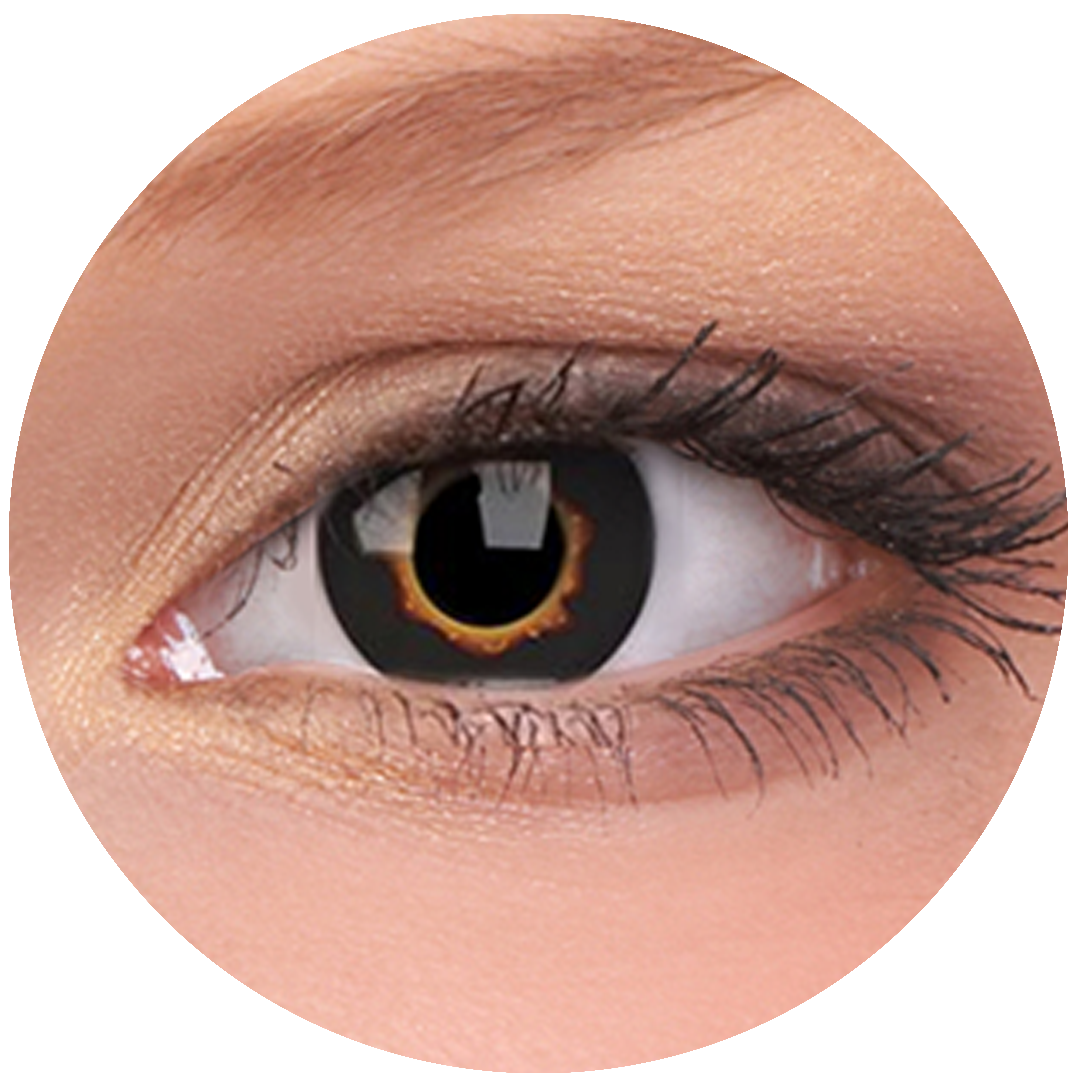 Lunar Eclipse Contact Lenses