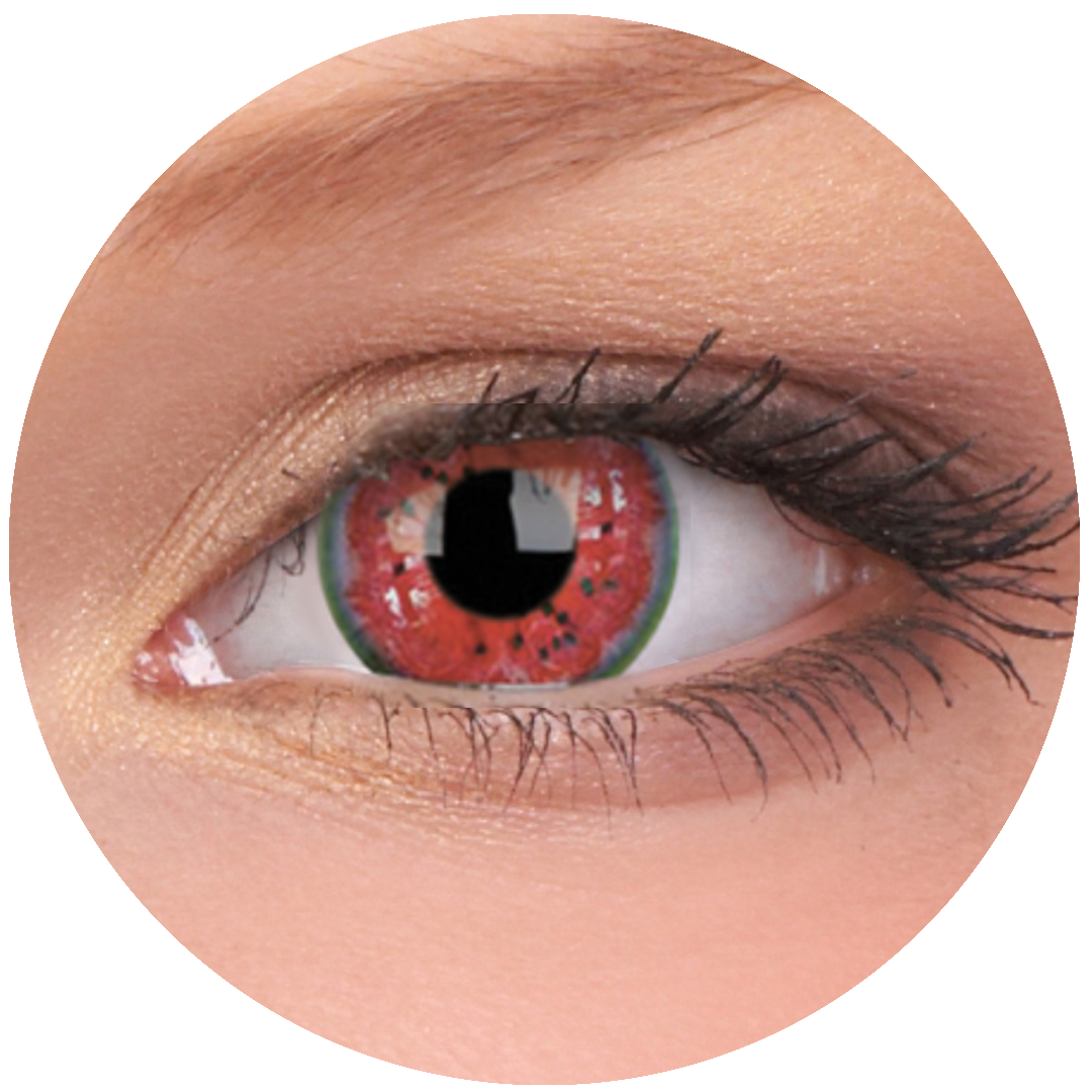 Melon Colic Contact Lenses