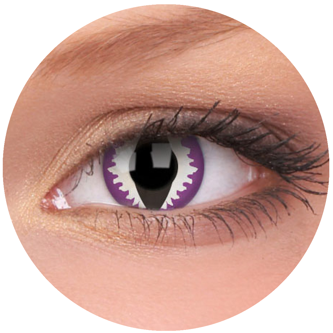Purple Dragon Contact Lenses