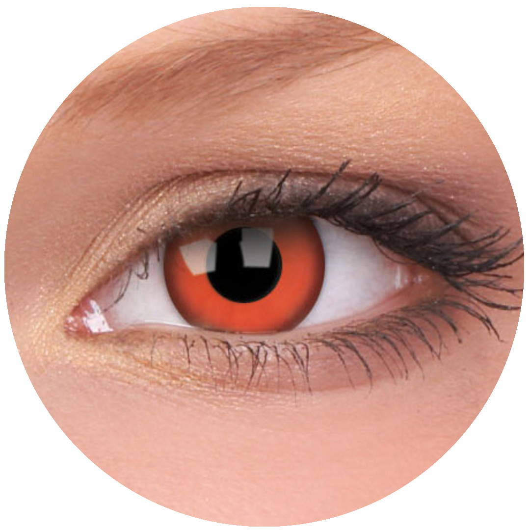 One Day Dracula / Red Devil Contact Lenses