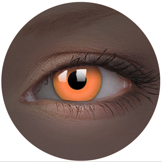 UV Orange Contact Lenses