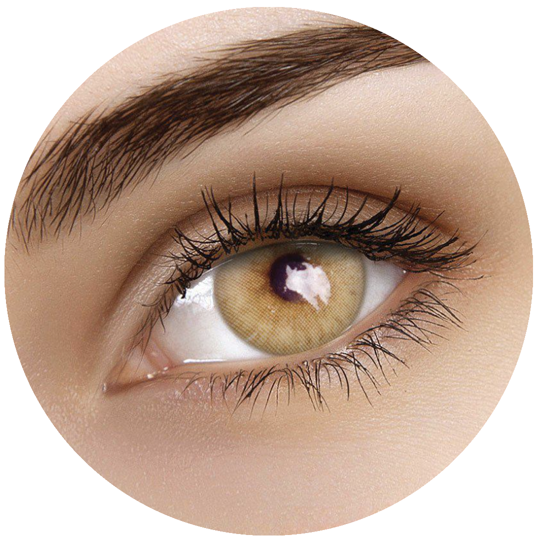 Amber Yellow Venicol Contact Lenses