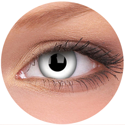 One Day White Out / White Witch Contact Lenses