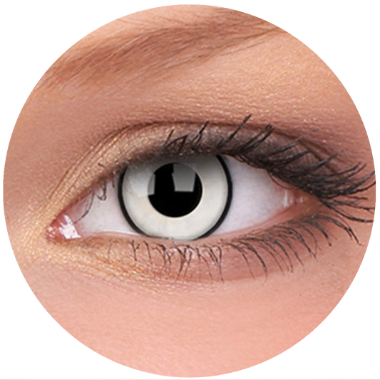 White Manson / White Zombie Contact Lenses