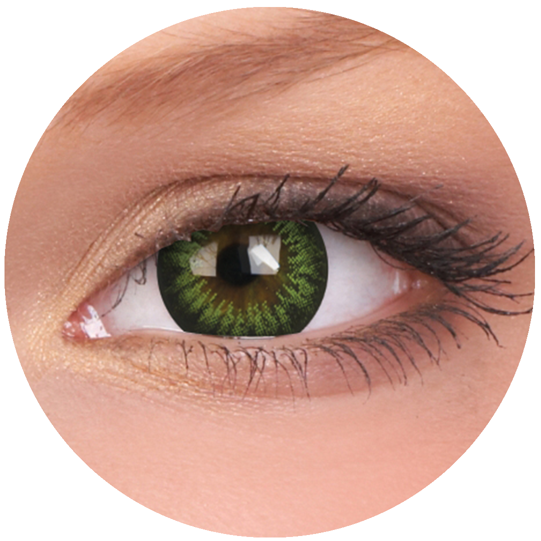 Big Eye - Party Green Contact Lenses
