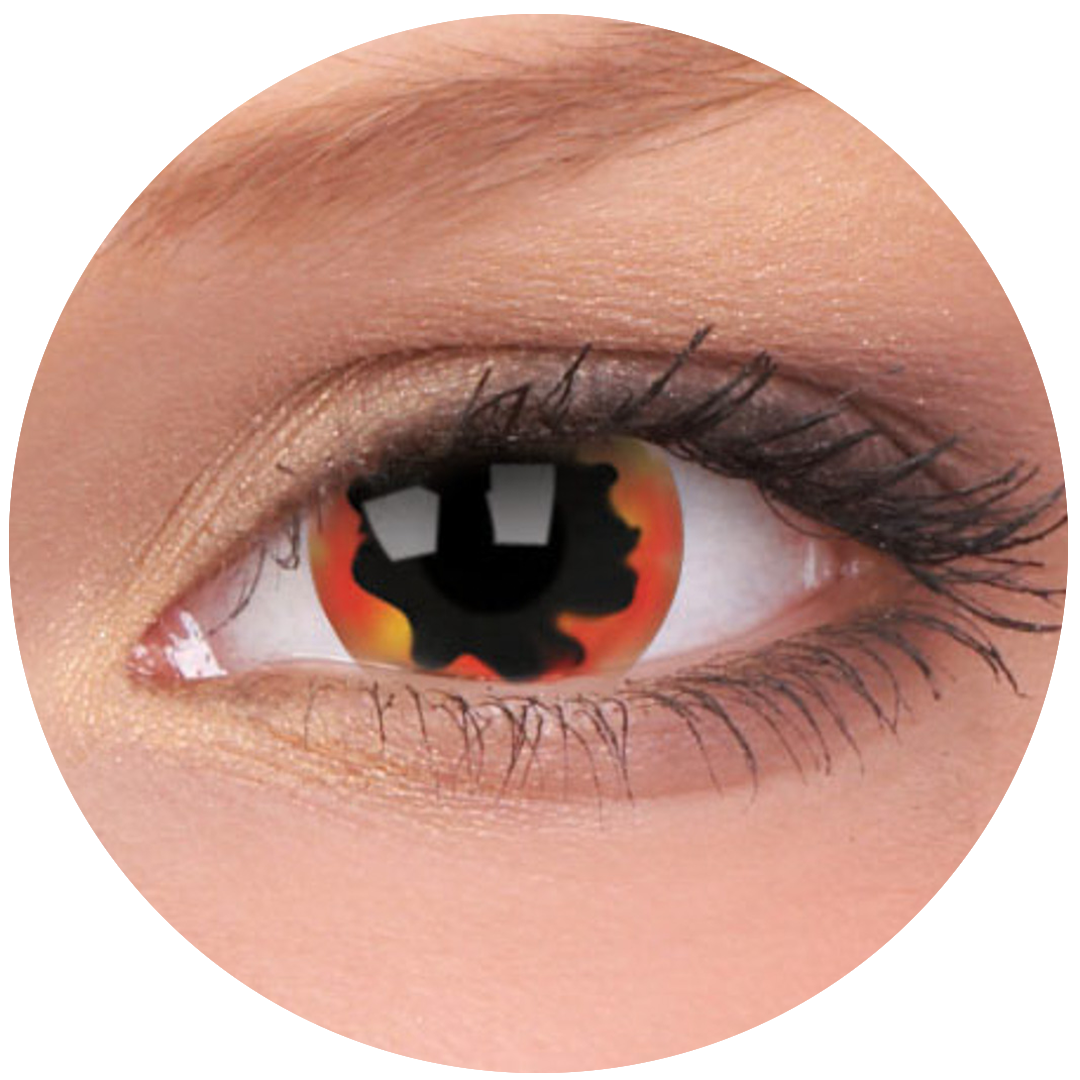 Mini Sclera - Blackhole Sun Contact Lenses