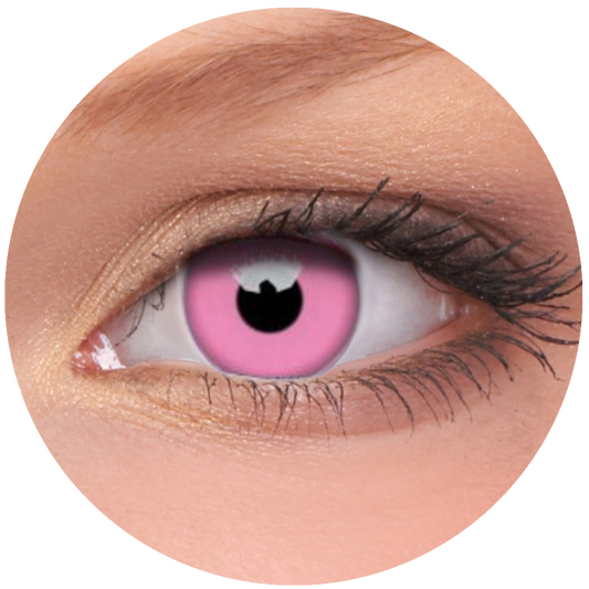 Glow Pink Contact Lenses