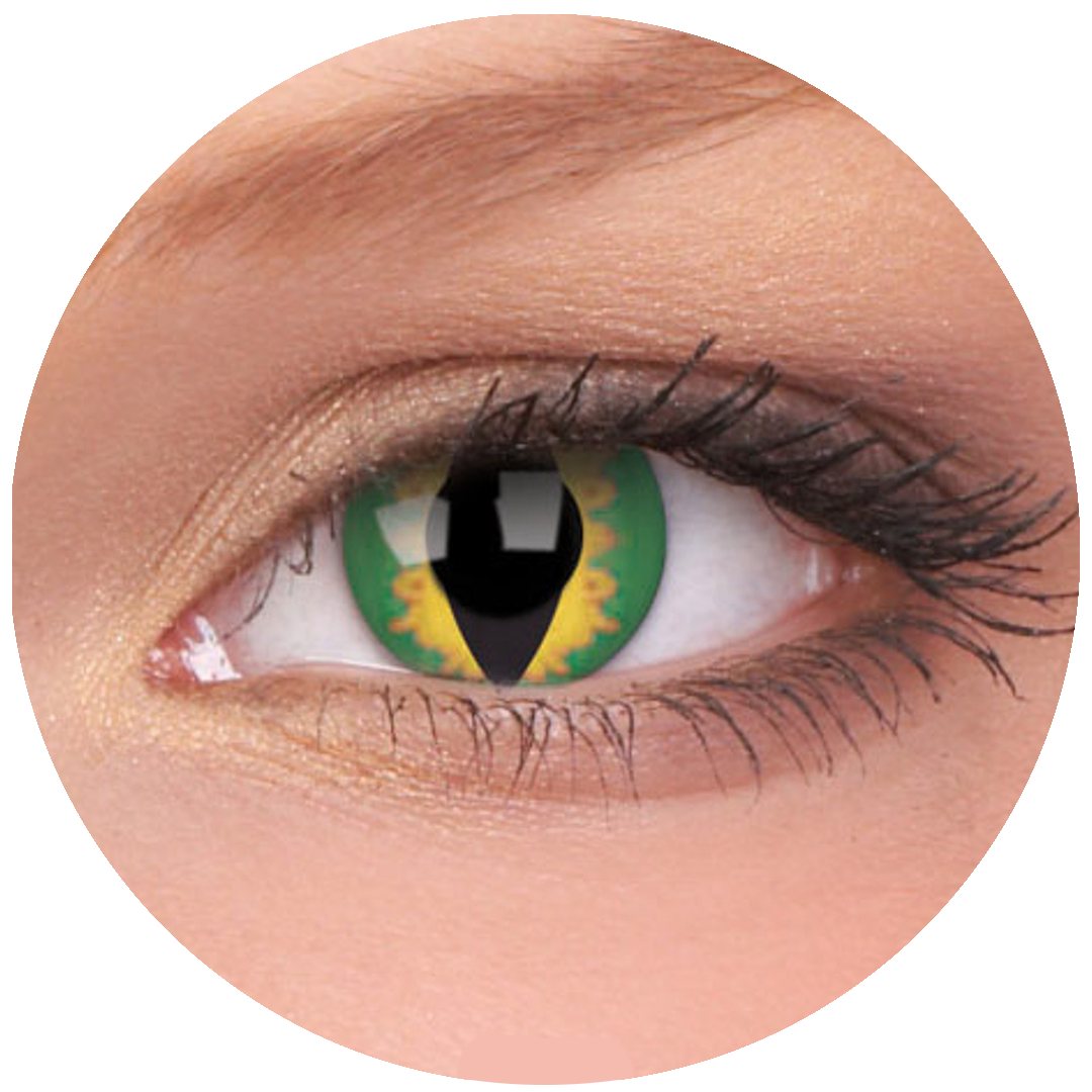 Green Dragon Contact Lenses