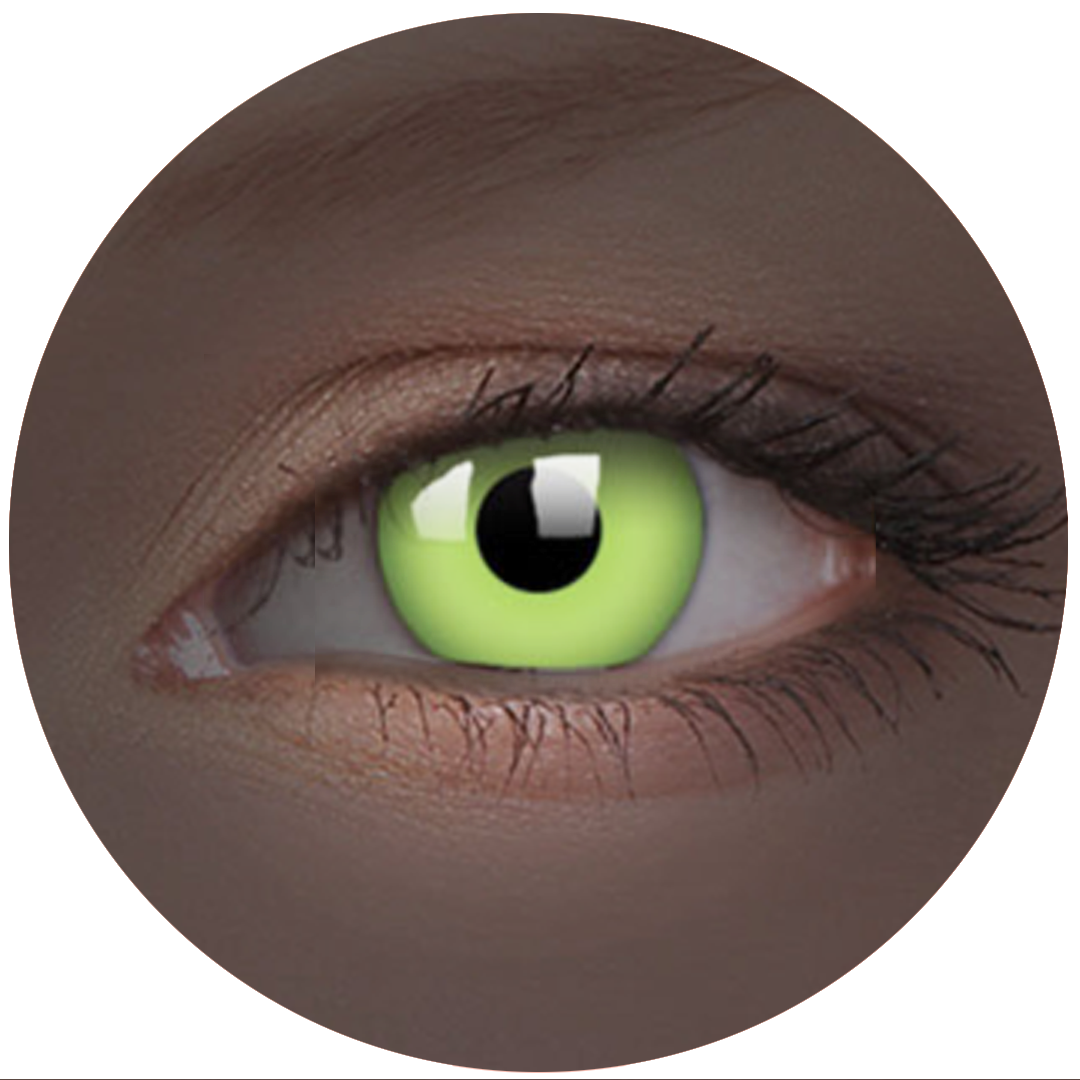 UV Green Contact Lenses