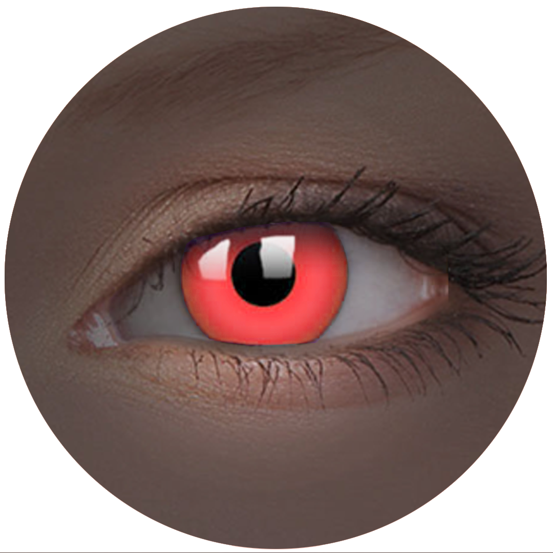 UV Red Contact Lenses