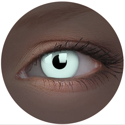 UV White Contact Lenses