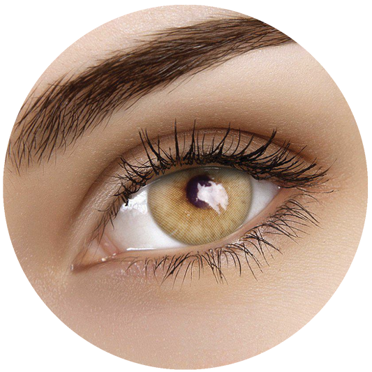 Amber Yellow Venicol Contact Lenses